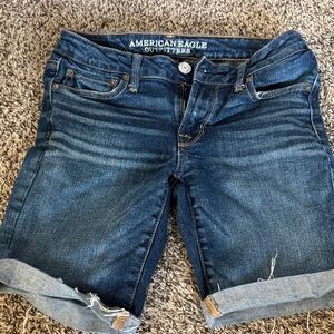 American Eagle Outfitters Blue Denim Shorts